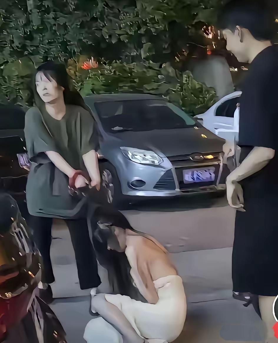 好好的日子过成这样，实在让人唏嘘。原配满心愤怒当街对峙，衣着朴素满面憔悴
