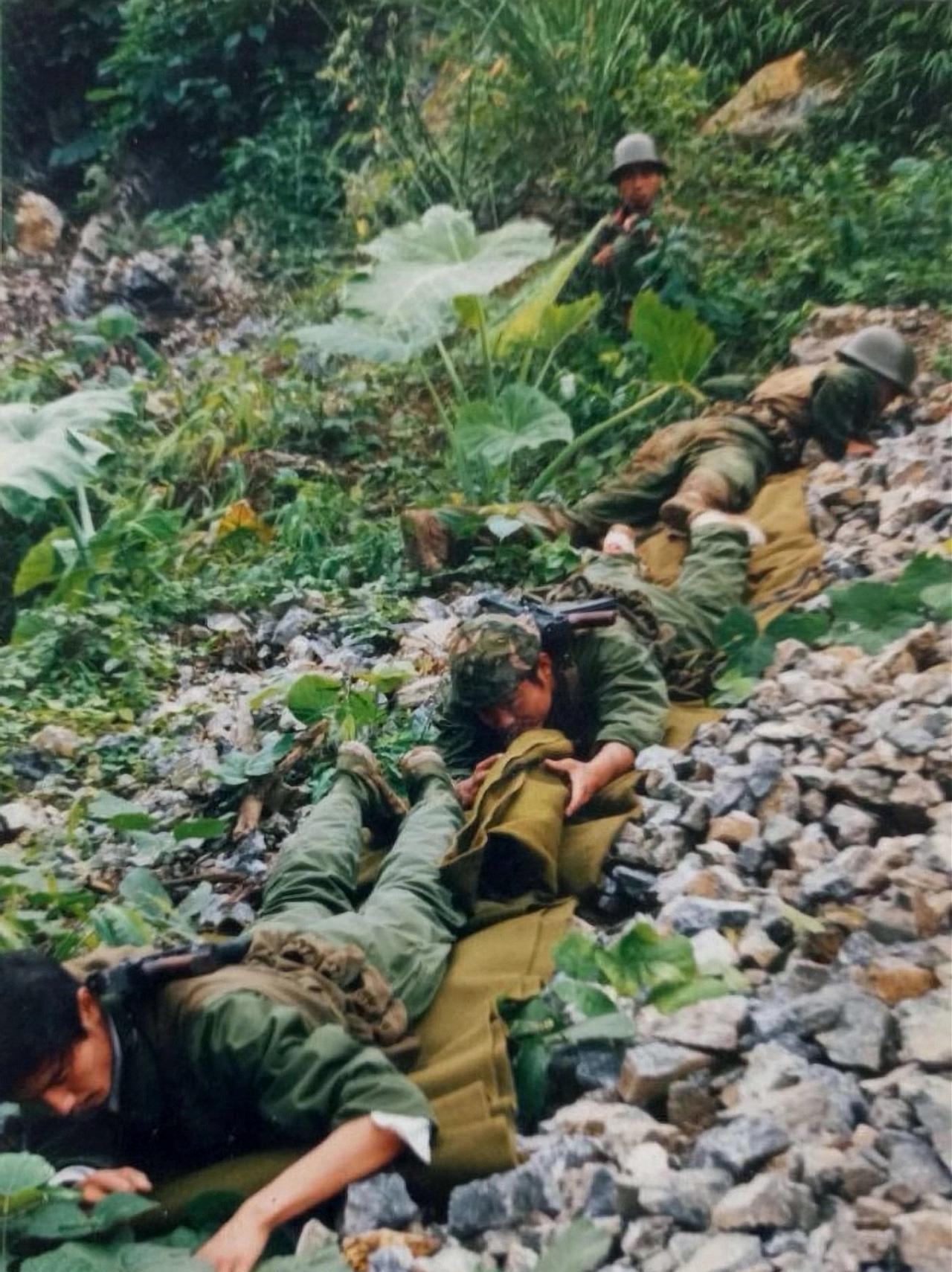 1987年，27军79师235团特务连侦察排对越军“小楼梯”阵地组织了一次代号“