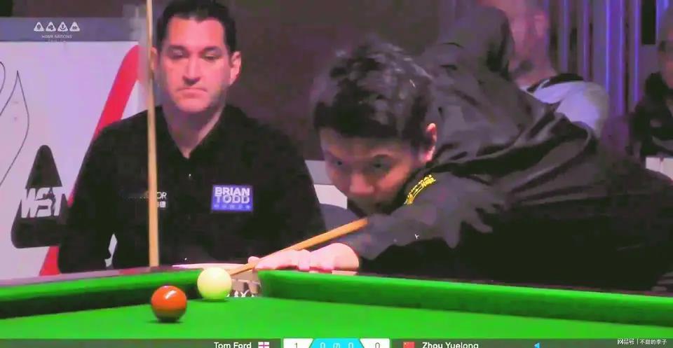 北京时间10月25日,北爱尔兰公开赛四强争夺战继续进行,备受关注的中国选手周跃龙