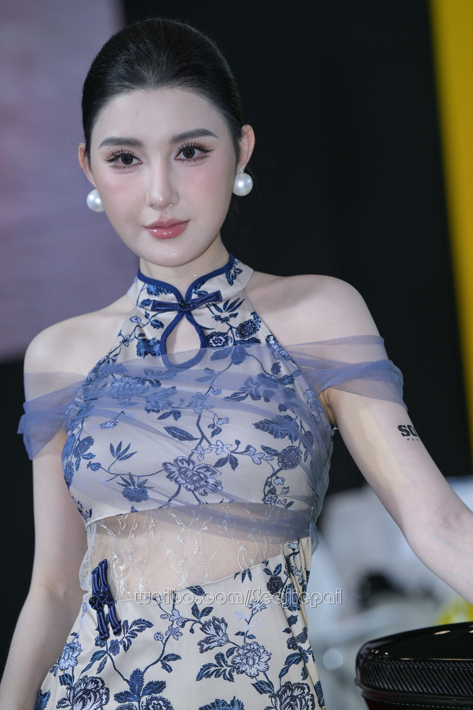 复古风长裙靓丽~~