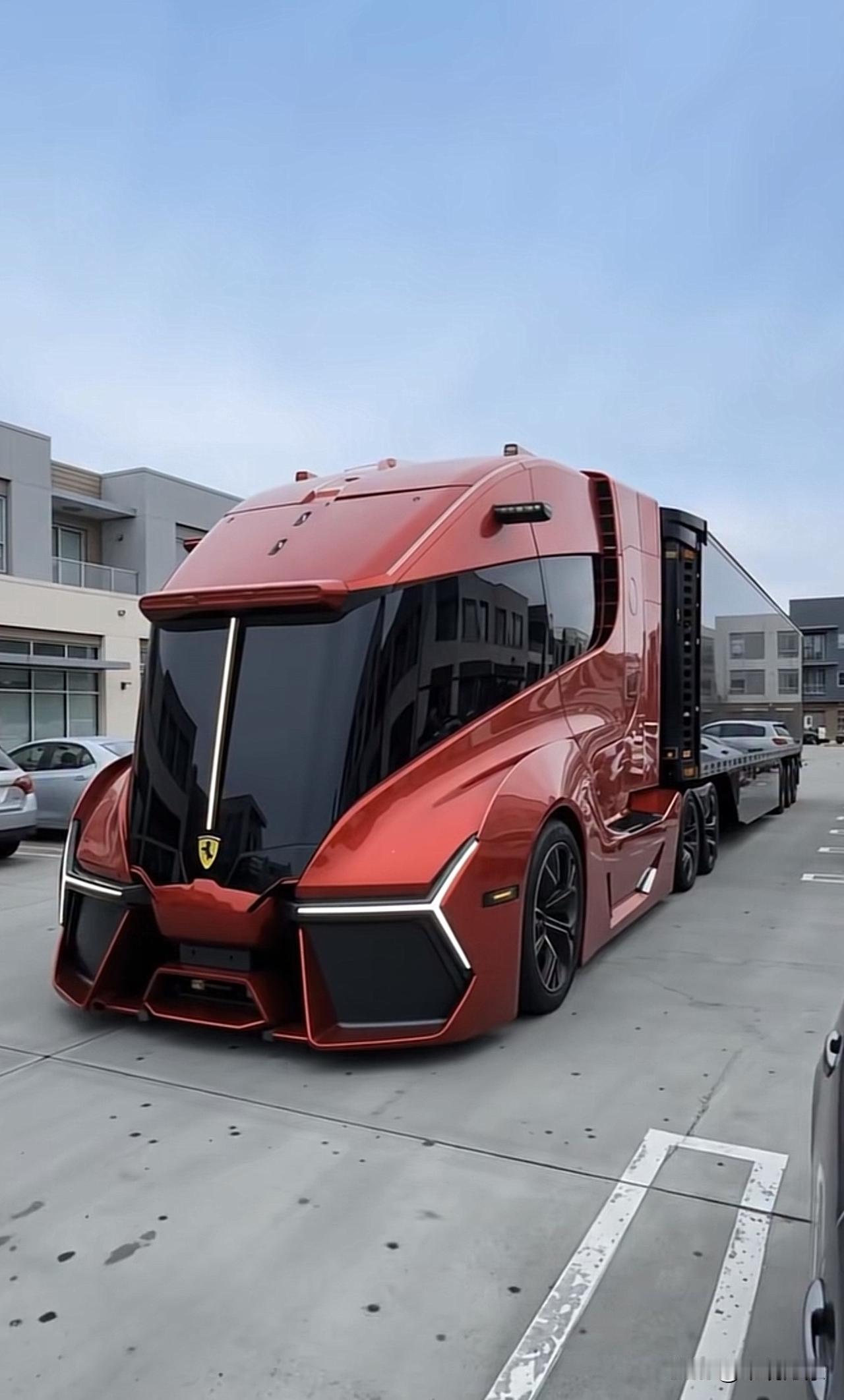 应该很贵吧法拉利卡车。