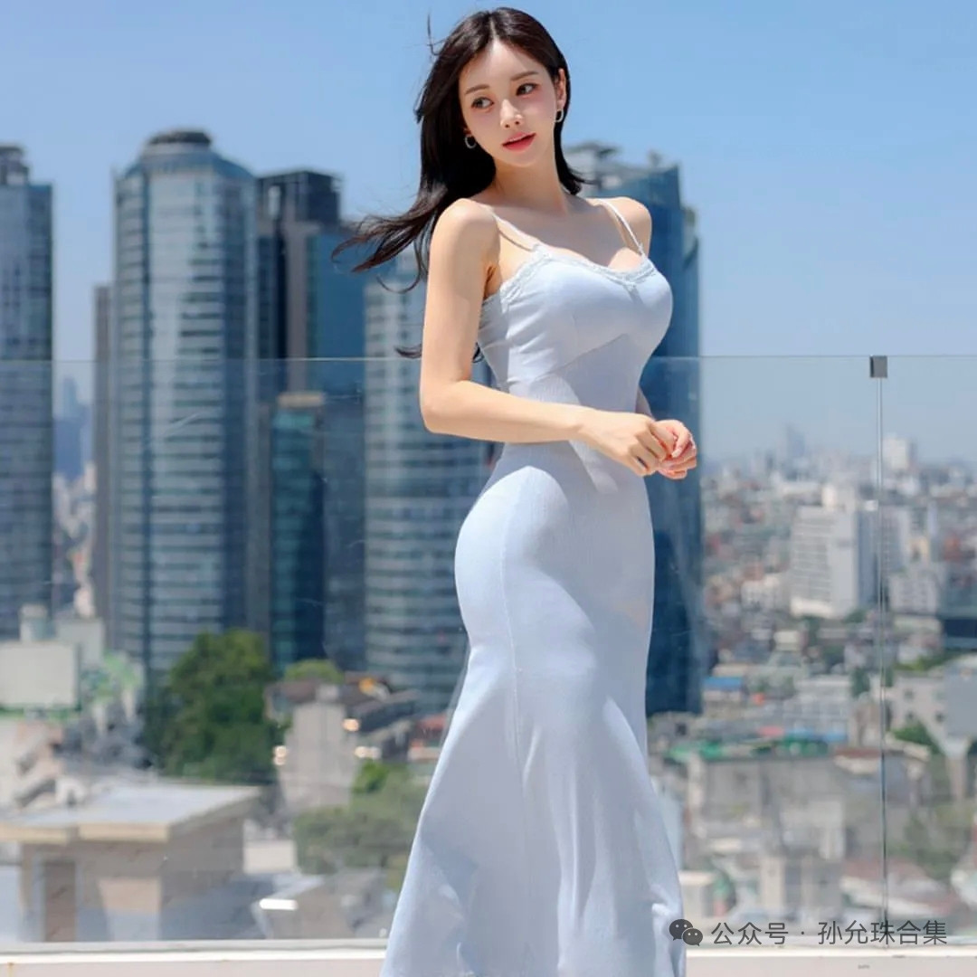珠珠连衣裙写真，太美了