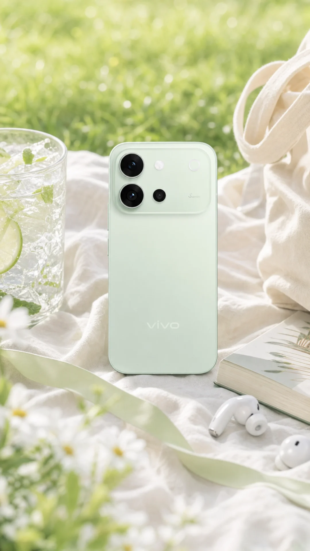 初夏与绿意绝配🌿vivo S60初夏绿清新登场