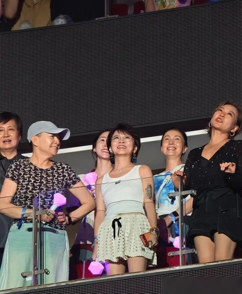 那英演唱会，包厢第一排坐着毛阿敏，全场没搭理，快散场了才补了一句谢谢毛三儿。