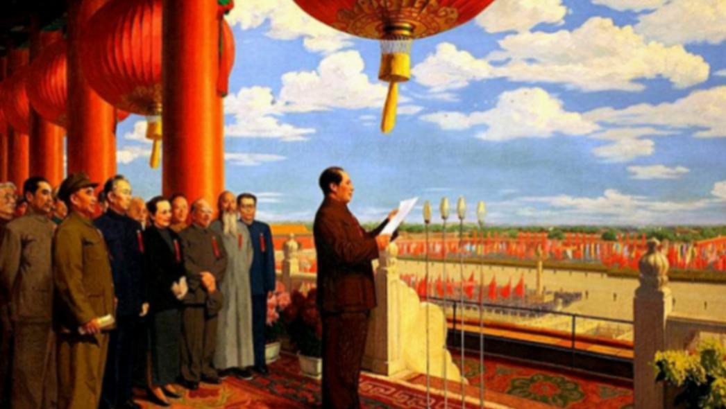 毛主席的霸气果然名不虚传，开国大典前夕，周总理问毛主席：“礼炮应当鸣几响呢？”毛