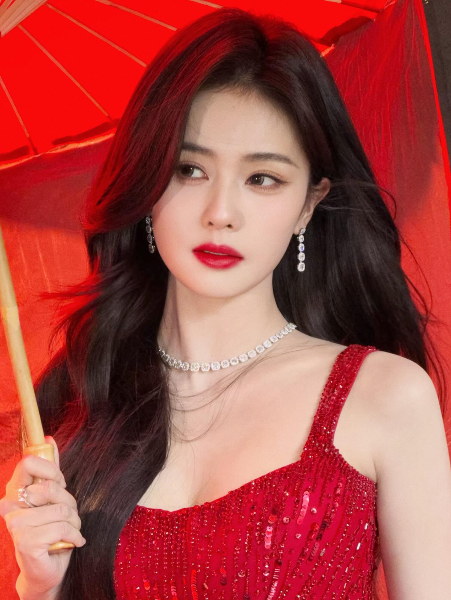 白鹿被夸满分女的反应满分女白梦妍💯欢迎来看《唐宫奇案》