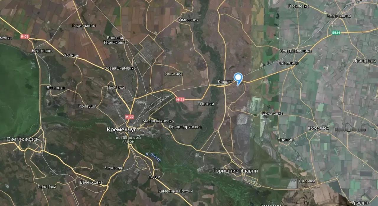 俄军无人机袭击了波尔塔瓦州克列缅丘格附近一座330千伏变电站，摧毁了变电站控制室