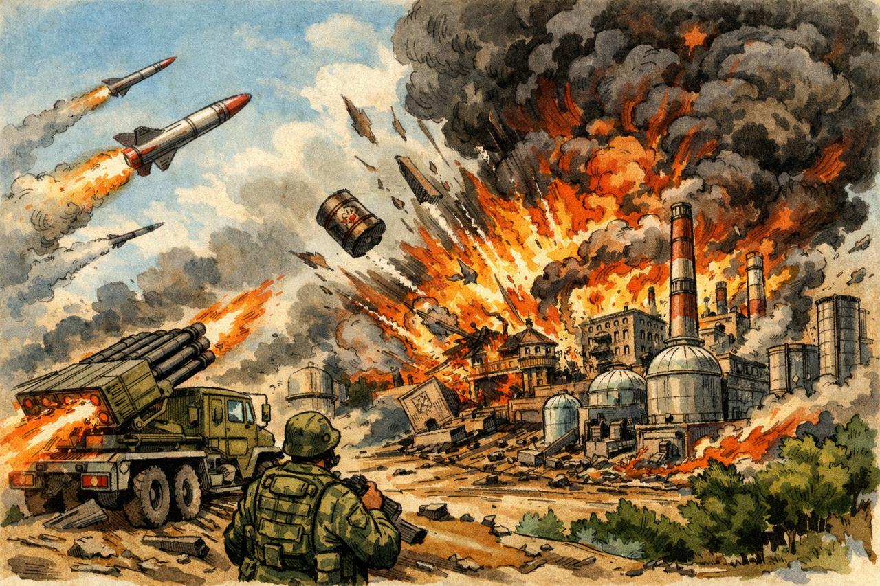 乌克兰武装部队周六使用国产FP-5“火烈鸟”导弹，对俄罗斯萨马拉州的“普罗姆辛特