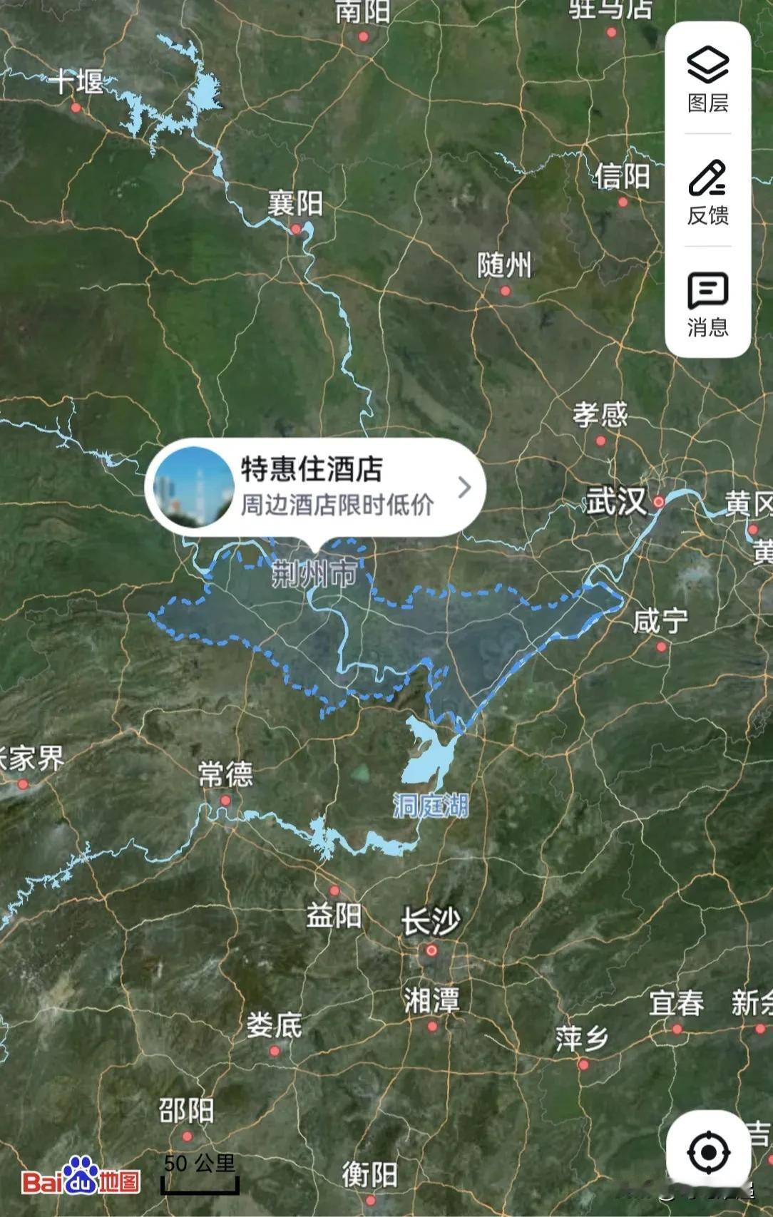 湖北，荆州2→1？荆州地位的是逐步下降的，可谓线性滑落。改革开放初期，“大荆