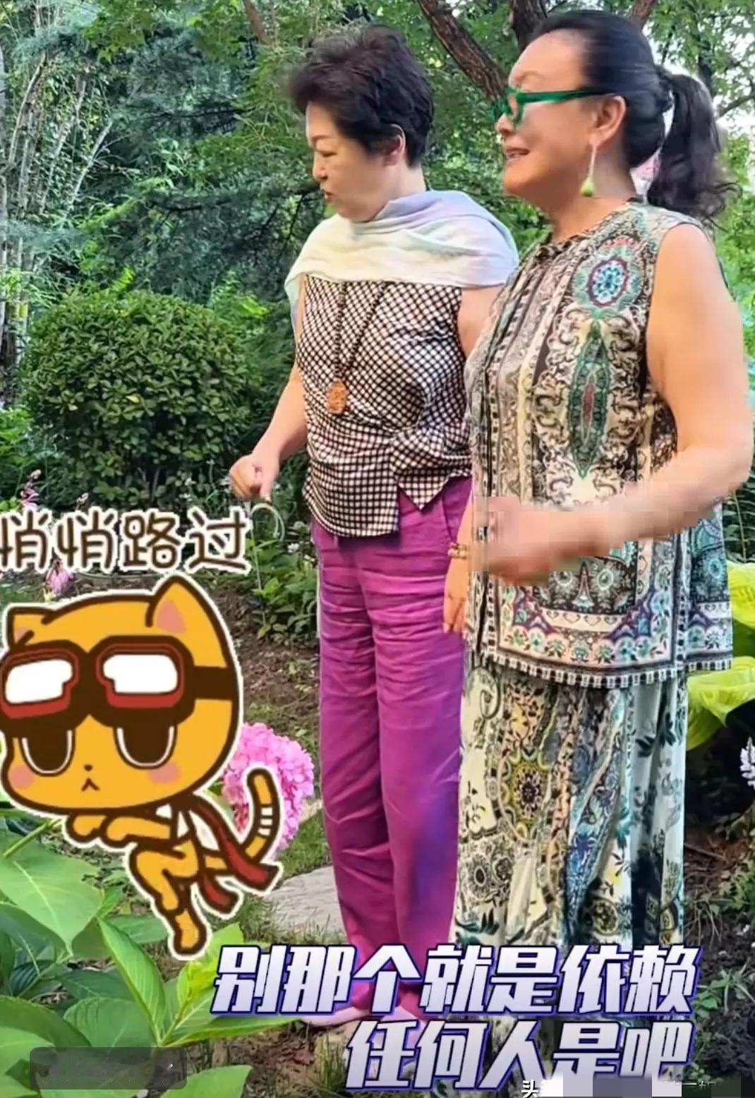兰姐都瘦脱型了，兰姐这是怎么啦？其实兰姐和赵行长一直都有往来，半年多没有看到她俩