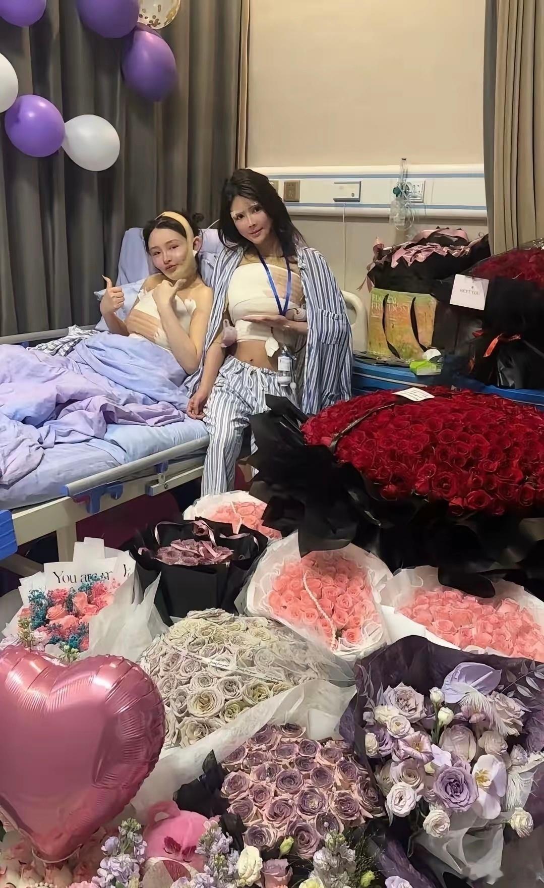 你们觉得这两位美女做的是什么手术？