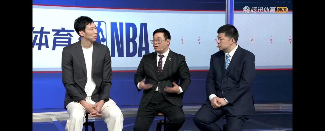 沈海问周琦有没有想到哈腾有拿3000万年薪的实力，没想到周琦直接说，没想到，确实