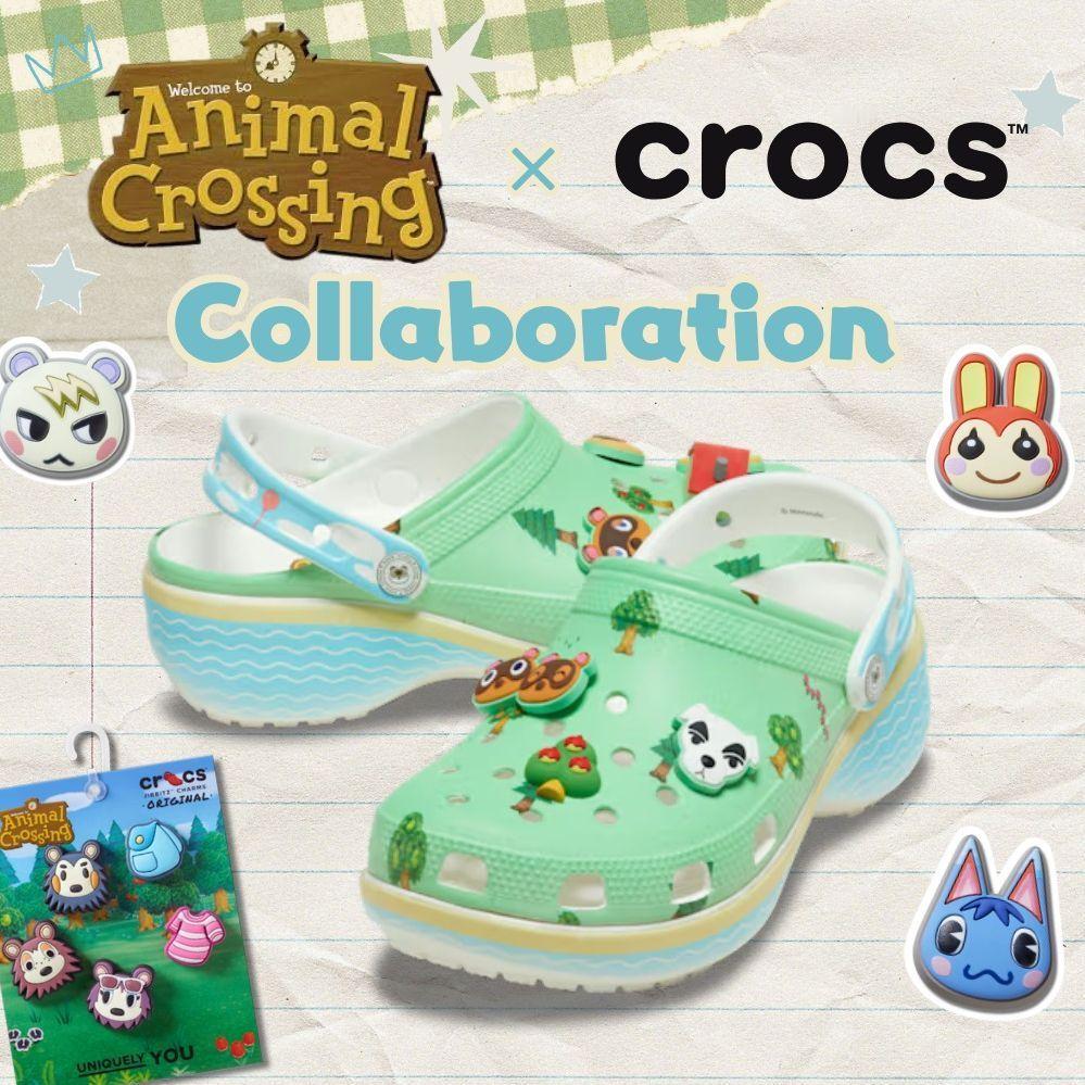 【《动物森友会》xCrocs洞洞鞋联名款今日开售：84.99美元】早先公布过的