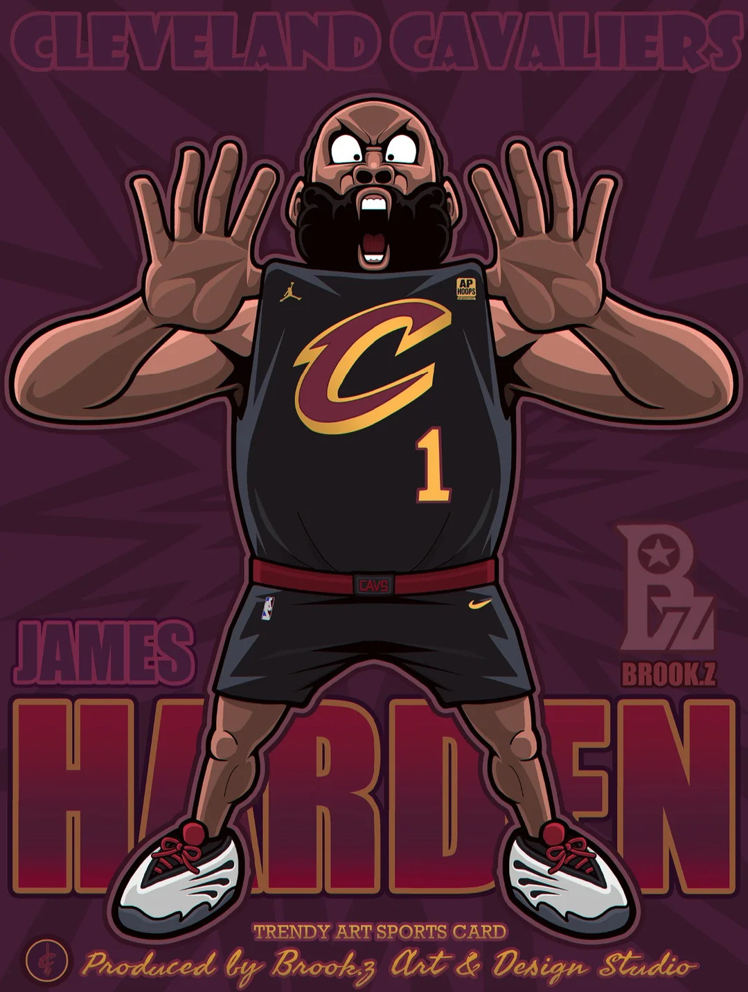 命中率怎么还不下滑？哈登加盟骑士至今，三分命中率45%，场均命中3.1记三分！克