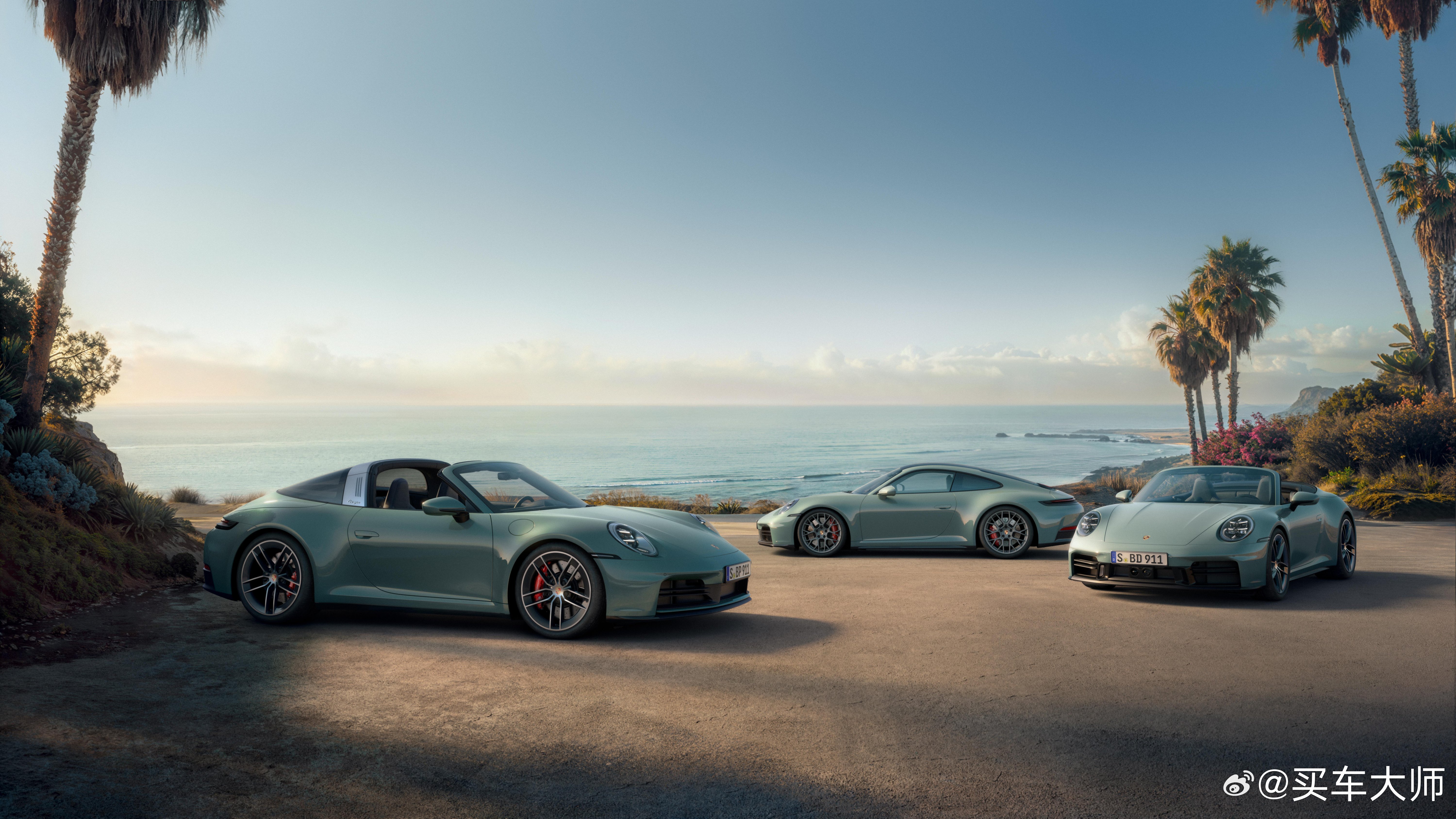 【保时捷新款911Carrera4S全球首发：473马力，3.1秒破百】近日