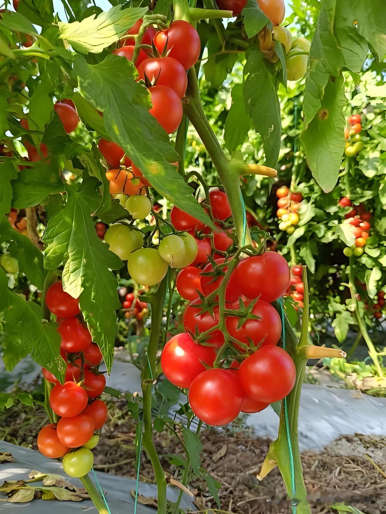 种西红柿怕病毒病？牢记这8点，从源头防控！1. 防蚜虫、粉虱，提前喷洒苦楝