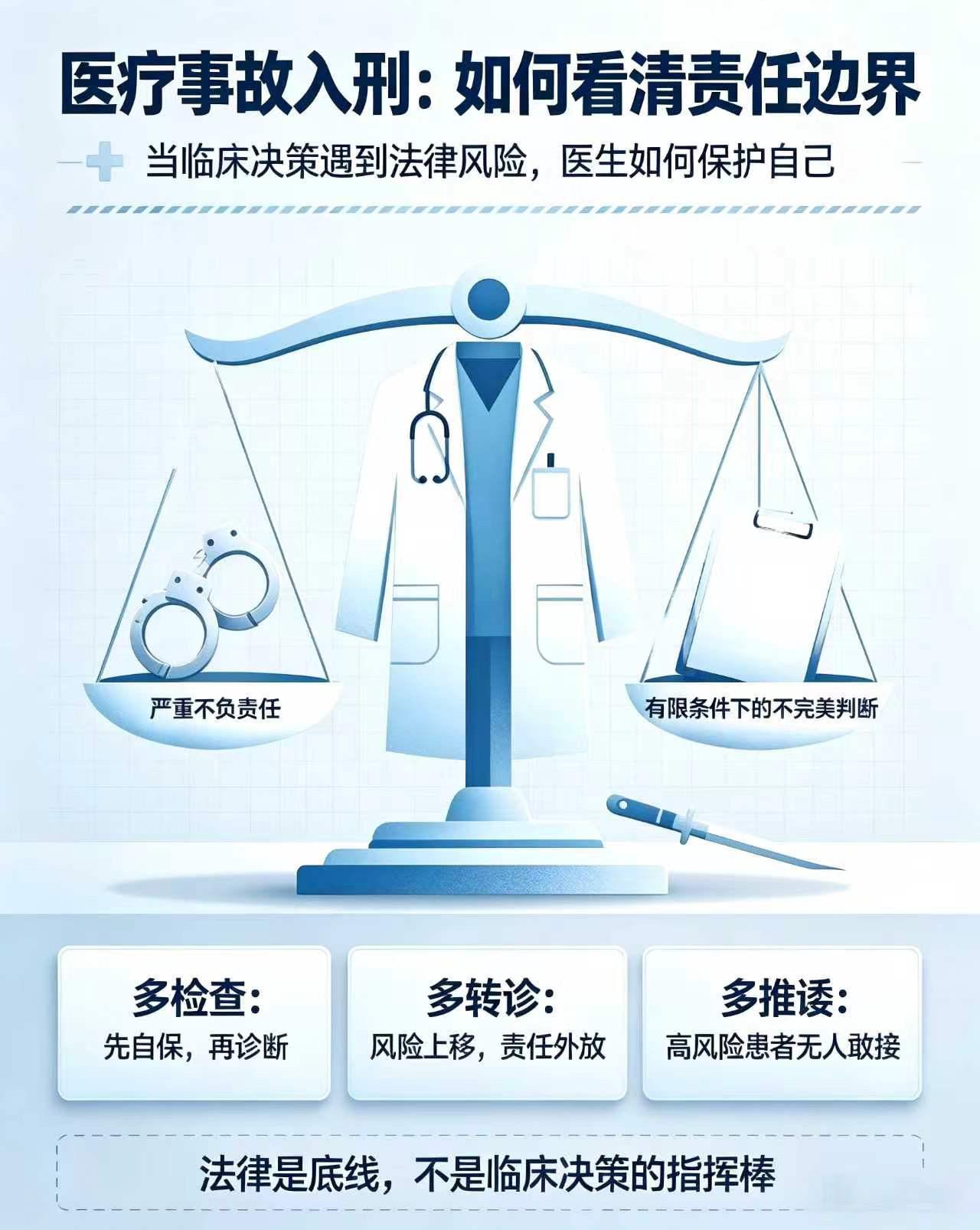 医疗事故入刑！学医秒入寒冬！本来26高考学医热度骤降，现在准大一医学生也如无