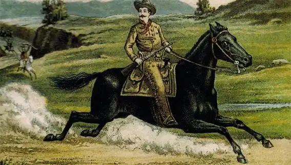 想象一下，1860年的春天，密苏里州圣约瑟小镇的广场上人群熙攘，一匹矮种马焦躁地