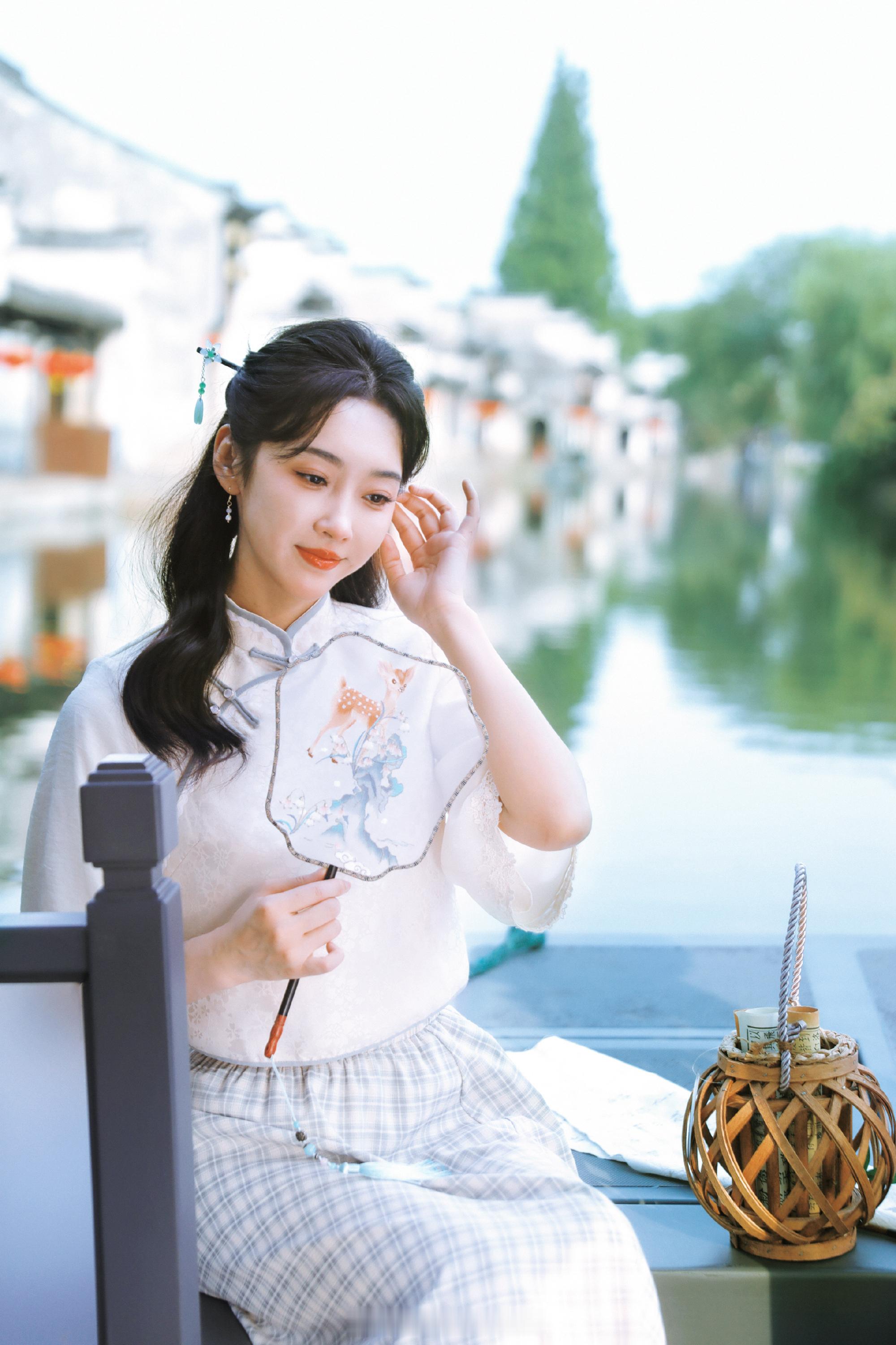 宣璐柔美的江南民国风美人​​​