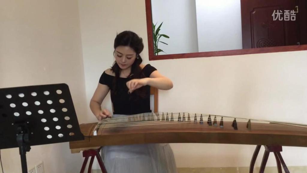 初见古筝曲谱教学_初见古筝谱