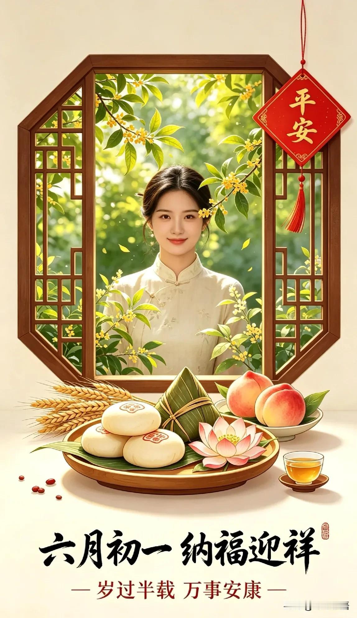 今天，阳历7月14日。阴历，6月初一，小时候，经常听老人说一个，大初一的，大