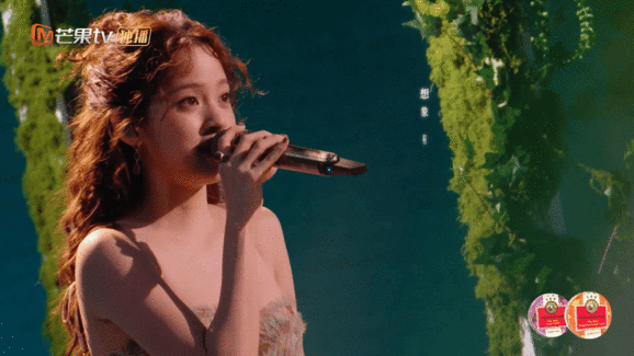 欧阳娜娜完全公主来的欧阳娜娜声生不息舞台封神！公主造型+清甜嗓音，直接戳中我