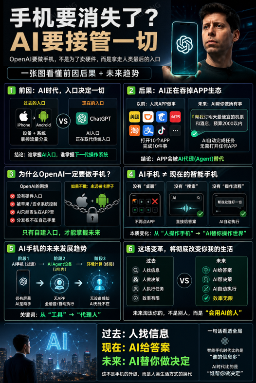 我也越来越像个“旁观者”……用过功能机、翻盖机，也见过智能机怎么一步步把生活