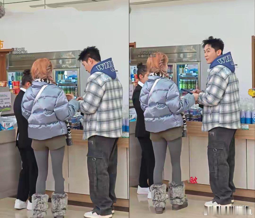 李晨和宋雨琦逛超市被拍！两人举止就像情侣！猜猜他们买了什么？“阿克陶融媒”在社交