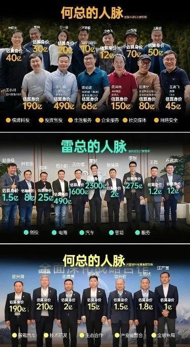 大佬的人脉与圈子