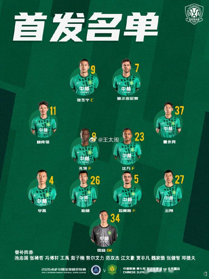 北京国安本以为今年4月就打深圳的客场，比此前两个赛季（7月/10月）更早，应该