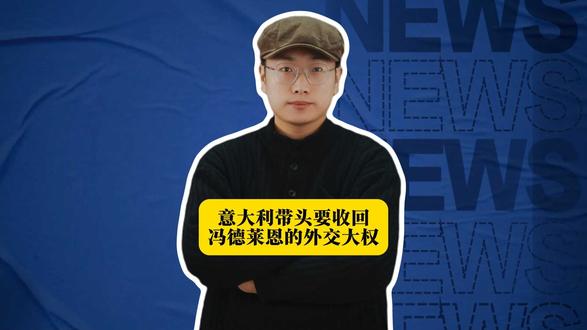 中美俄全得罪一遍，意大利带头要收回冯德莱恩的外交大权