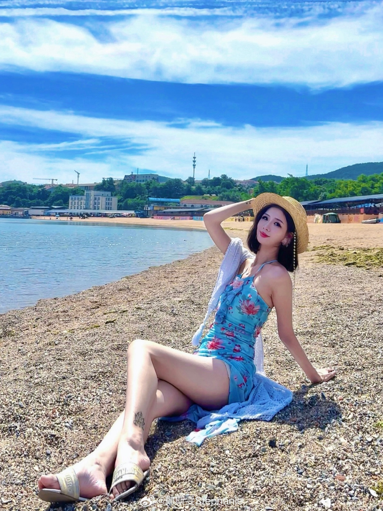 大连旅游日常分享阳光沙滩和大海～🏖️大连·大黑石海滨浴场