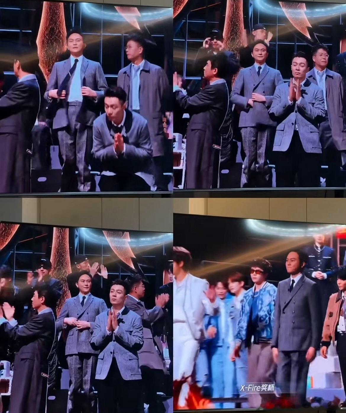 张智霖那刻在骨子里的优雅和得体会在小齐cute流程需要站起来时马上整理西装会在发