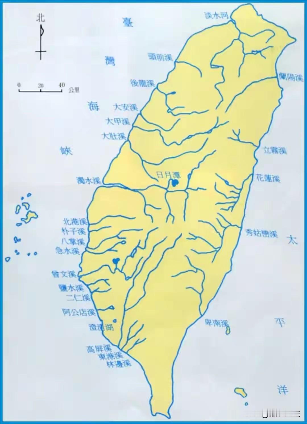 我国两座宝岛，海南岛淡水丰富，不缺水，可台湾岛现在却缺水严重。海南岛和台湾岛是