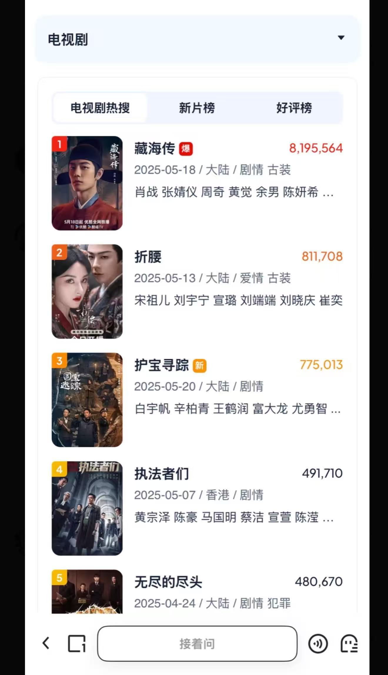 盗版网站都十倍杀第二名了藏海提灯​​​