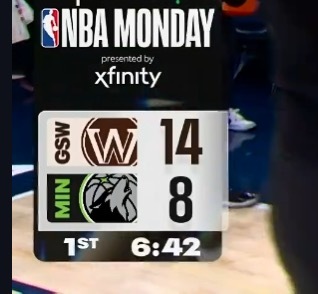 哈哈哈哈打停了森林狼勇士vs森林狼