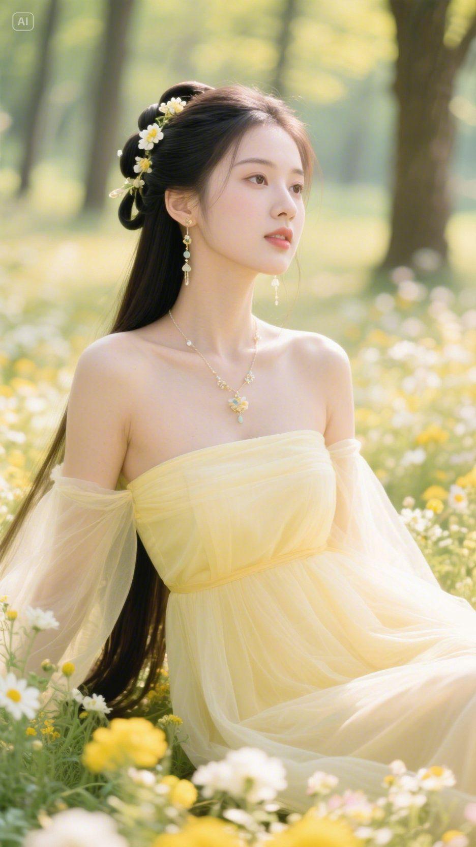 即梦AI 小清新治愈系 今日分享 清纯甜美