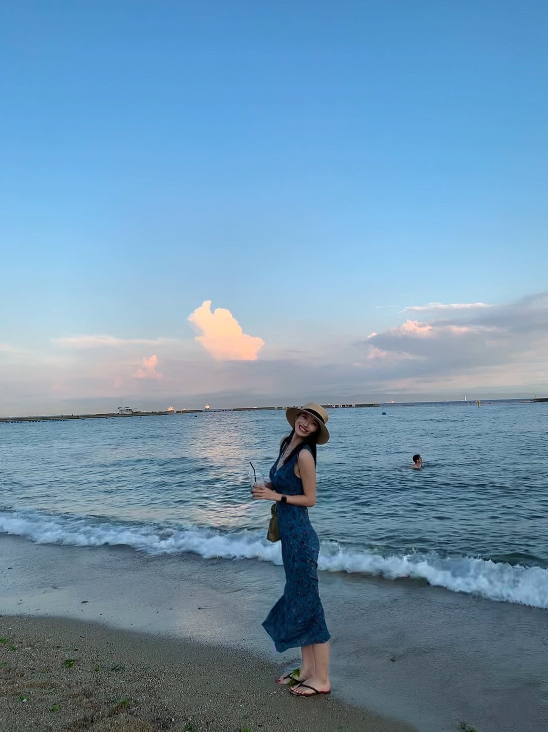 在神户吹着海风舍不得走了​​​