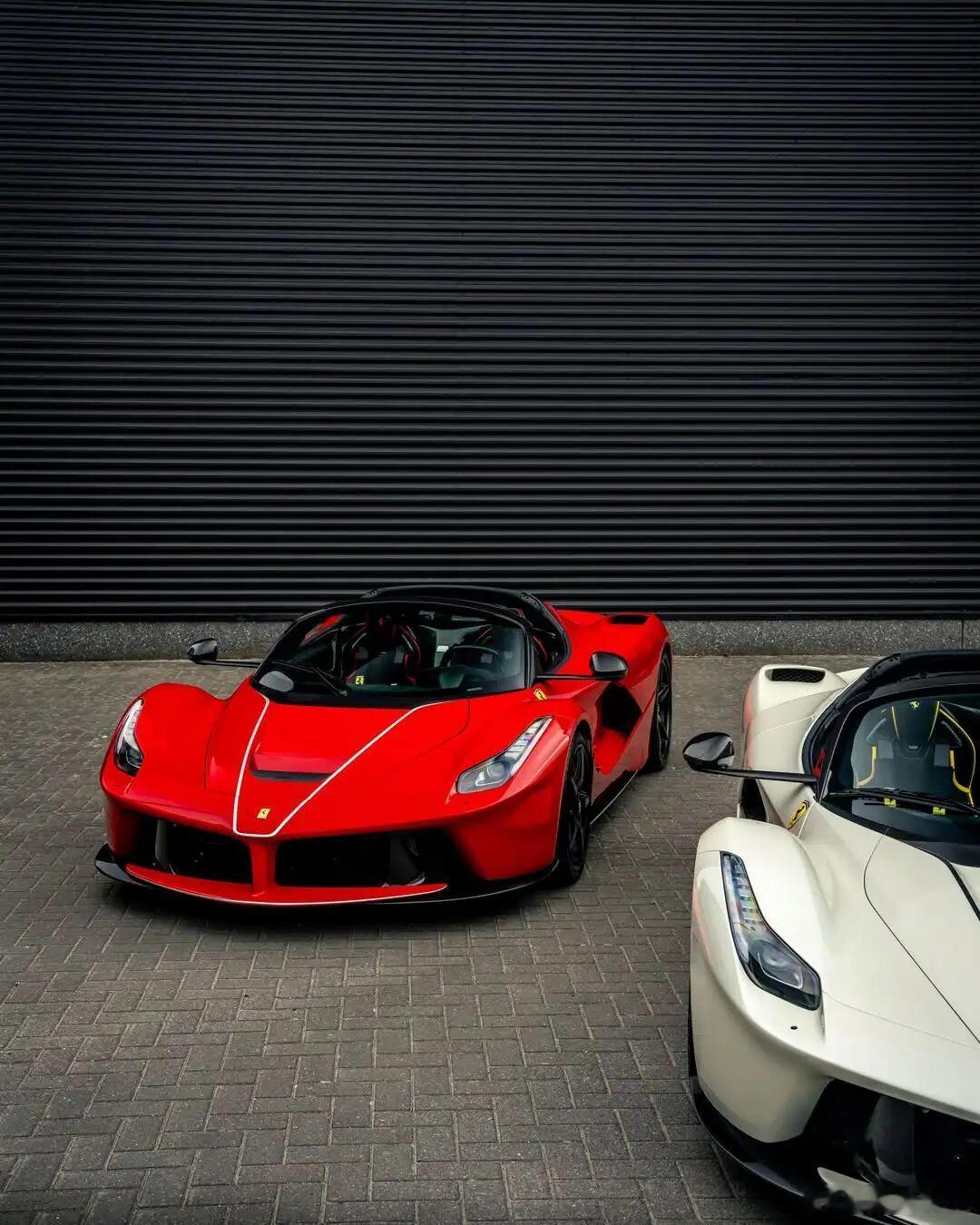 三台法拉利LaFerrari，还有比这更帅的吗？法拉利法拉利超跑