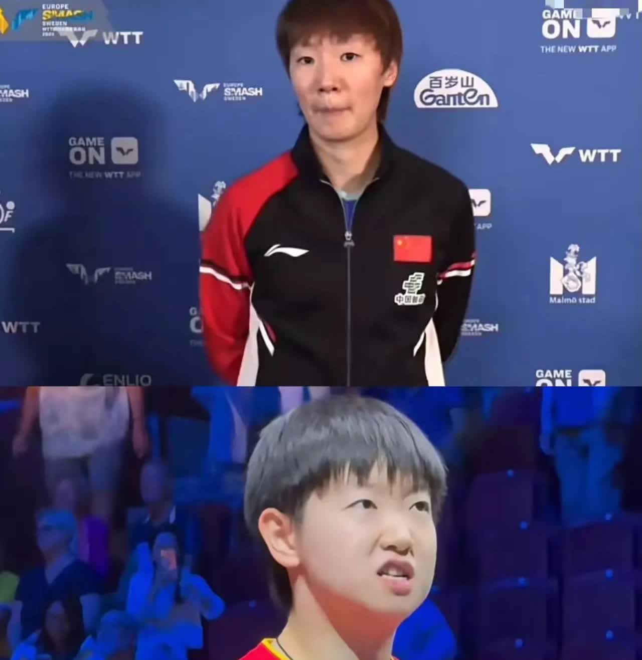 瑞典站这一幕直接看暖了！孙颖莎和王曼昱女双晋级后要采访，曼昱直接