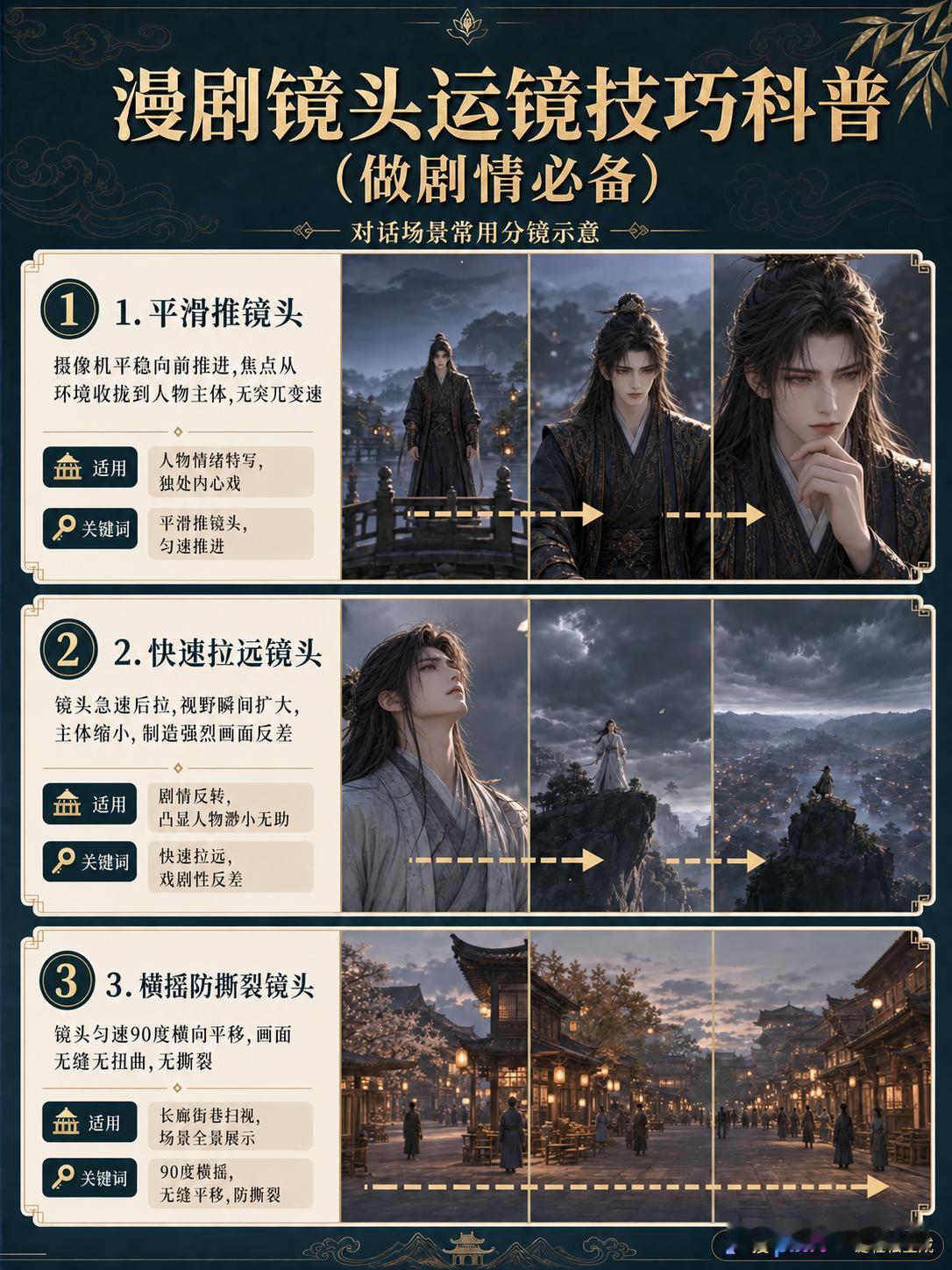AI分镜头提示词来啦！做漫剧必备