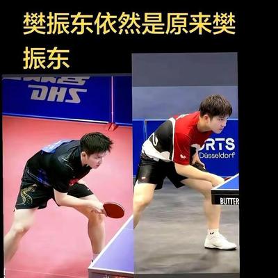 欧洲冠军跟着樊振东练了几组，直接累瘫在垫子上。说这话的是邱党，德国主力，常年世界前十。近距离看完樊振