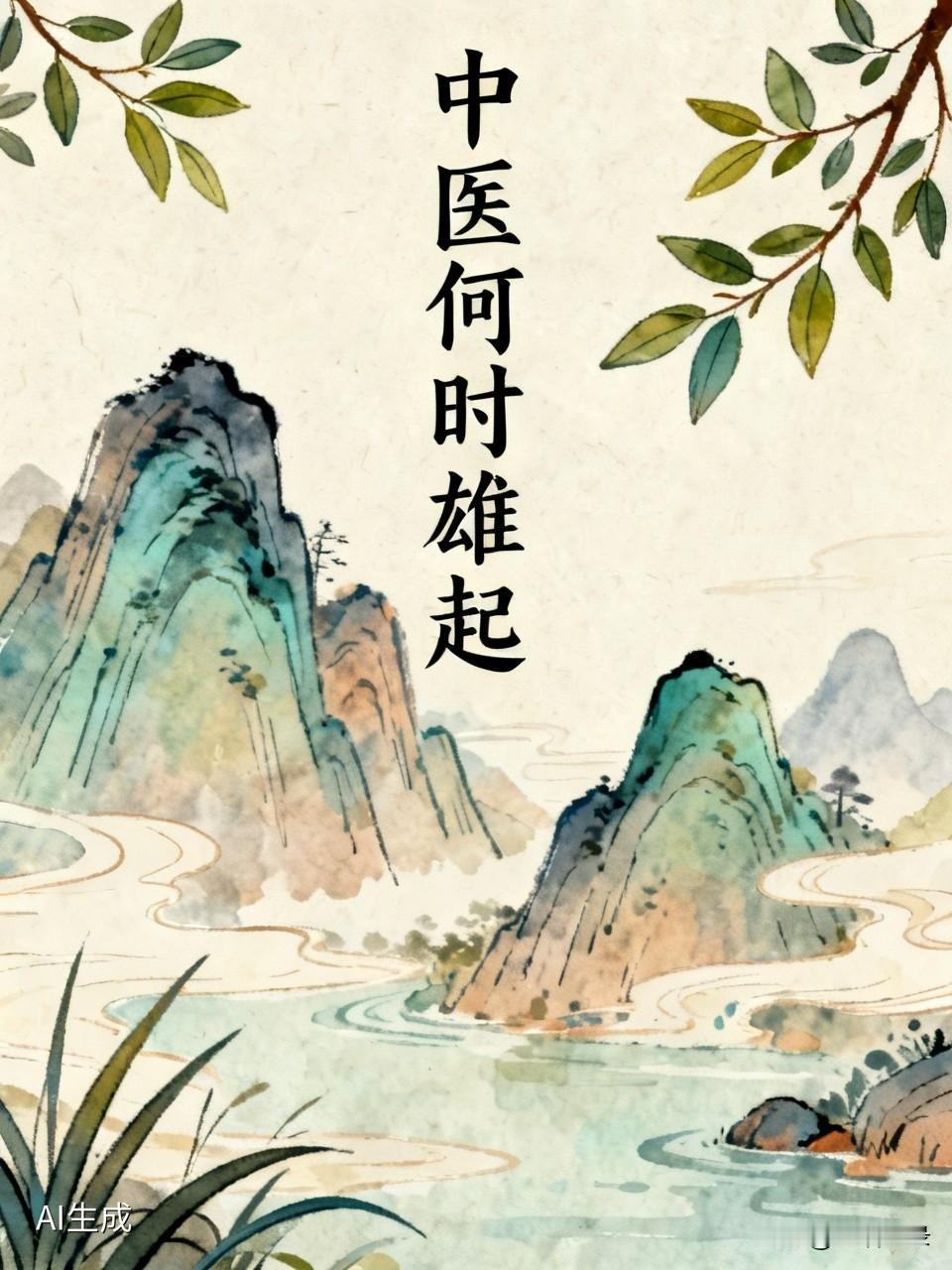 中医什么时候能雄起，这是个值得探讨的问题。中医有着深厚的历史底蕴，像阴阳五行、经