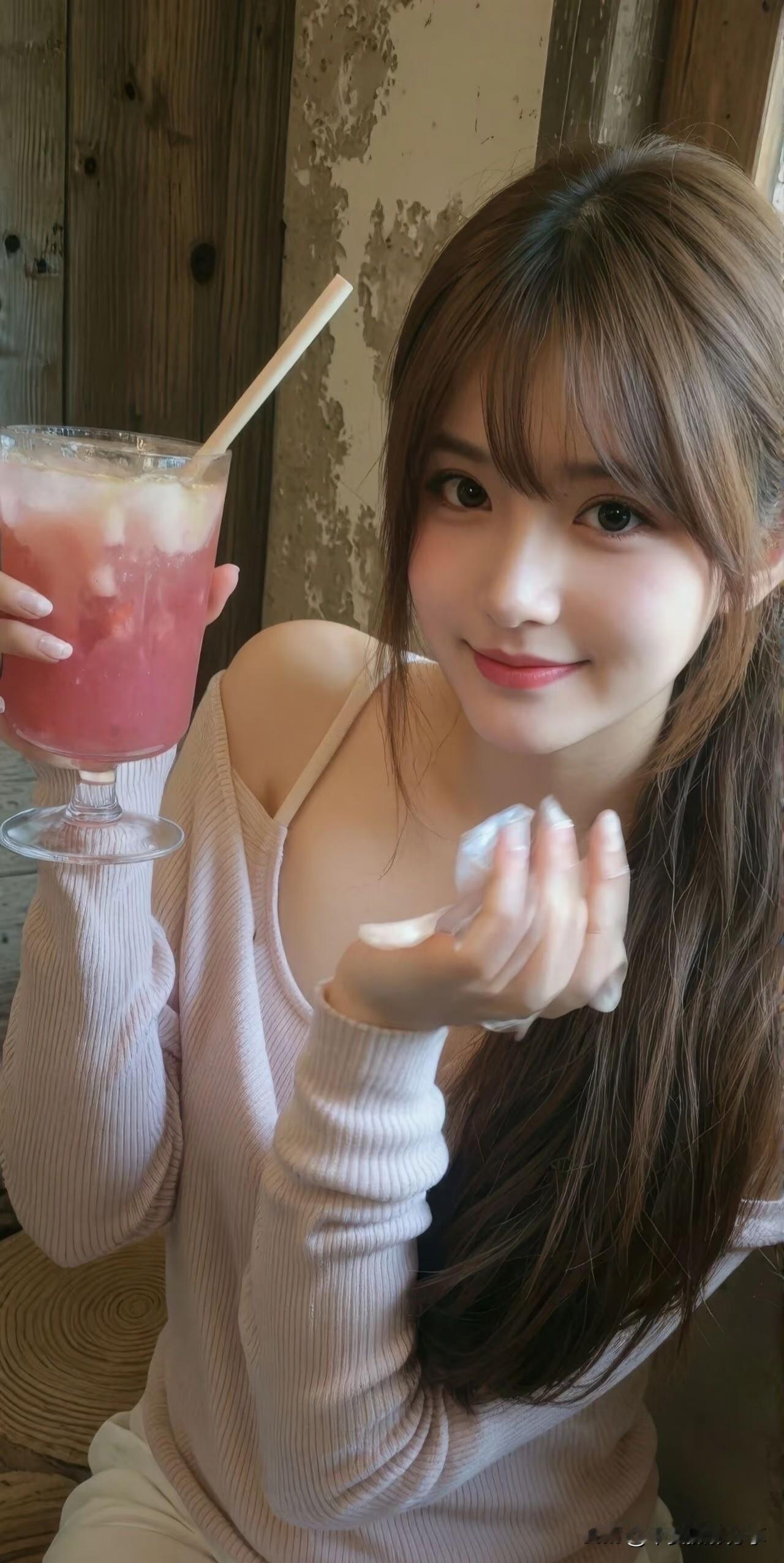 轻啜芳酒，笑语盈盈。喝一杯岁月的酒半杯就微醺对酒闻香半杯老酒敬顾人独斟美