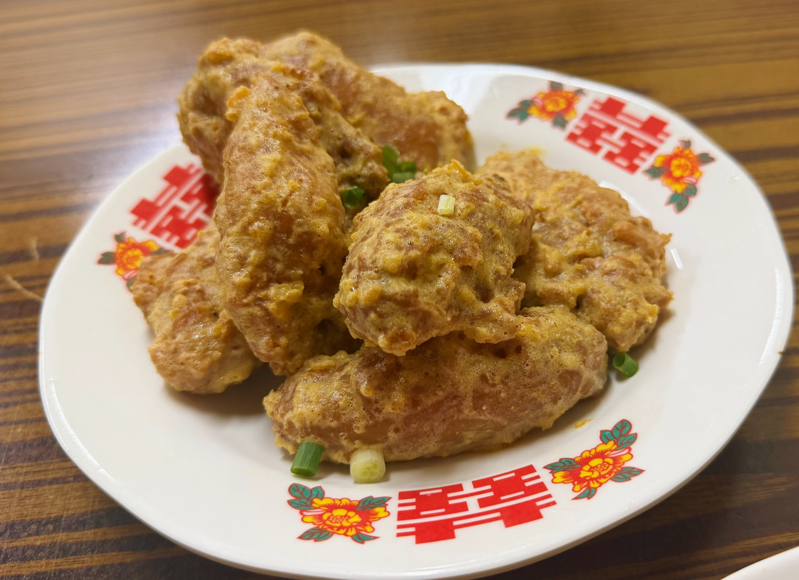 糖醋排骨年糕第一次吃到