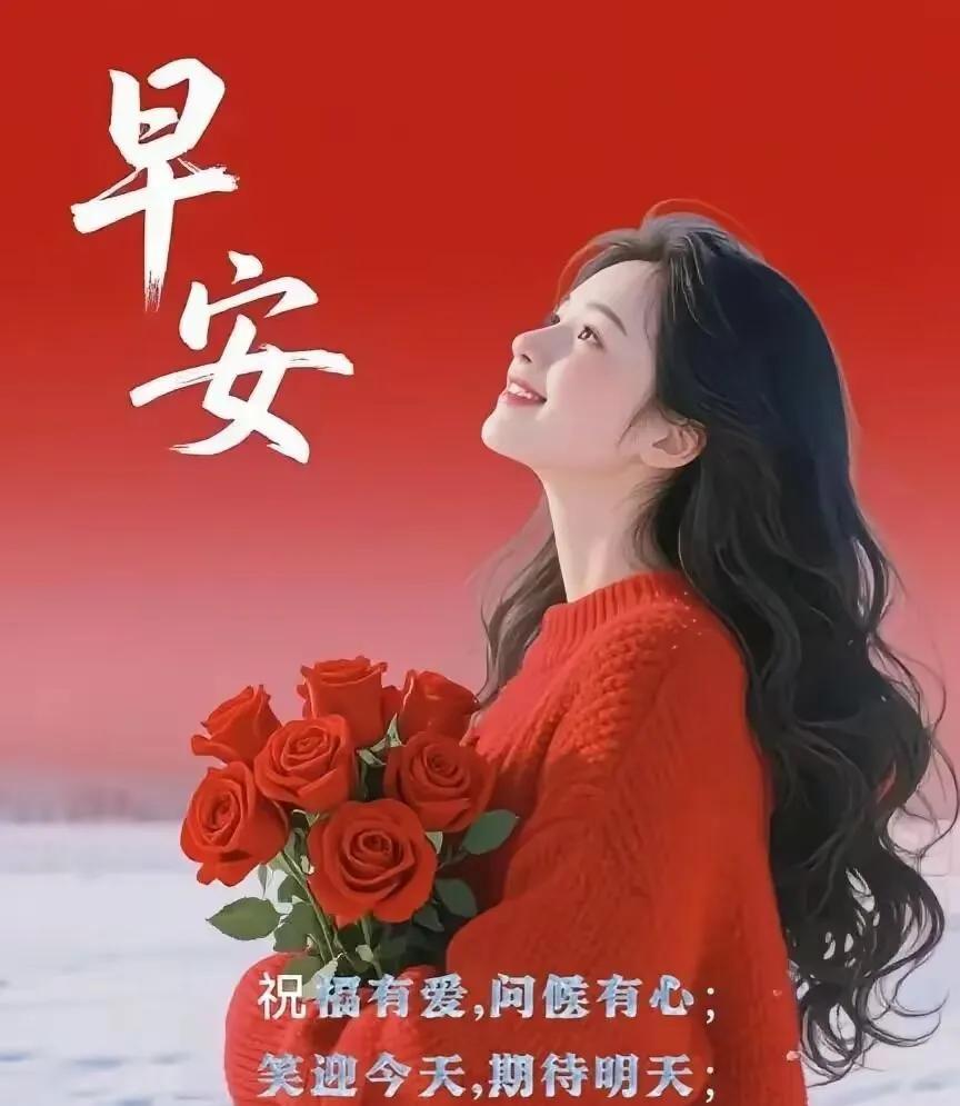 美好一天写上平安，送上祝福填满快乐。加上好运附上吉祥，借着清晨上的阳光。