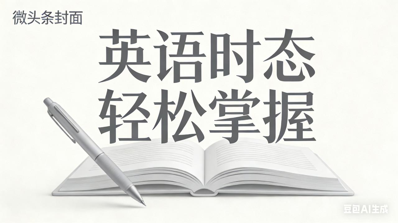 别死背英语时态了！抓住2个核心，零基础也能秒懂好多家人跟我说，学英语最头疼