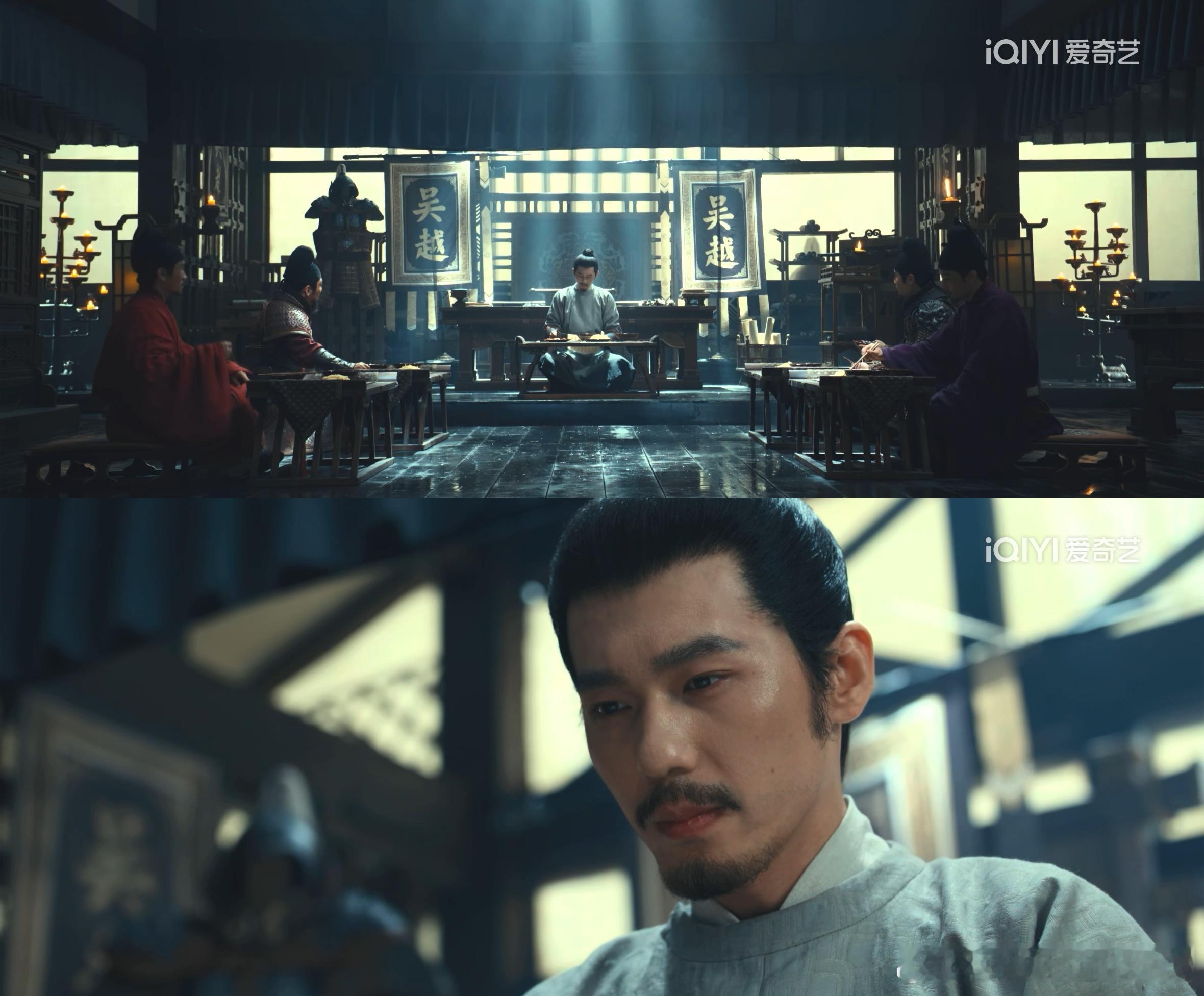 白宇新剧凡尔赛文学文言文版这暗爽的情绪在眼底里演的可太好了，感觉白宇真的很善于