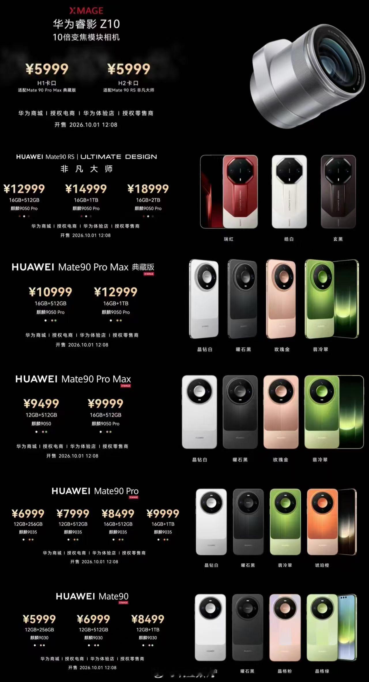 看完了钟文泽的华为Mate90跟Z10的评测视频。这个镜头的单镜头重量345.4
