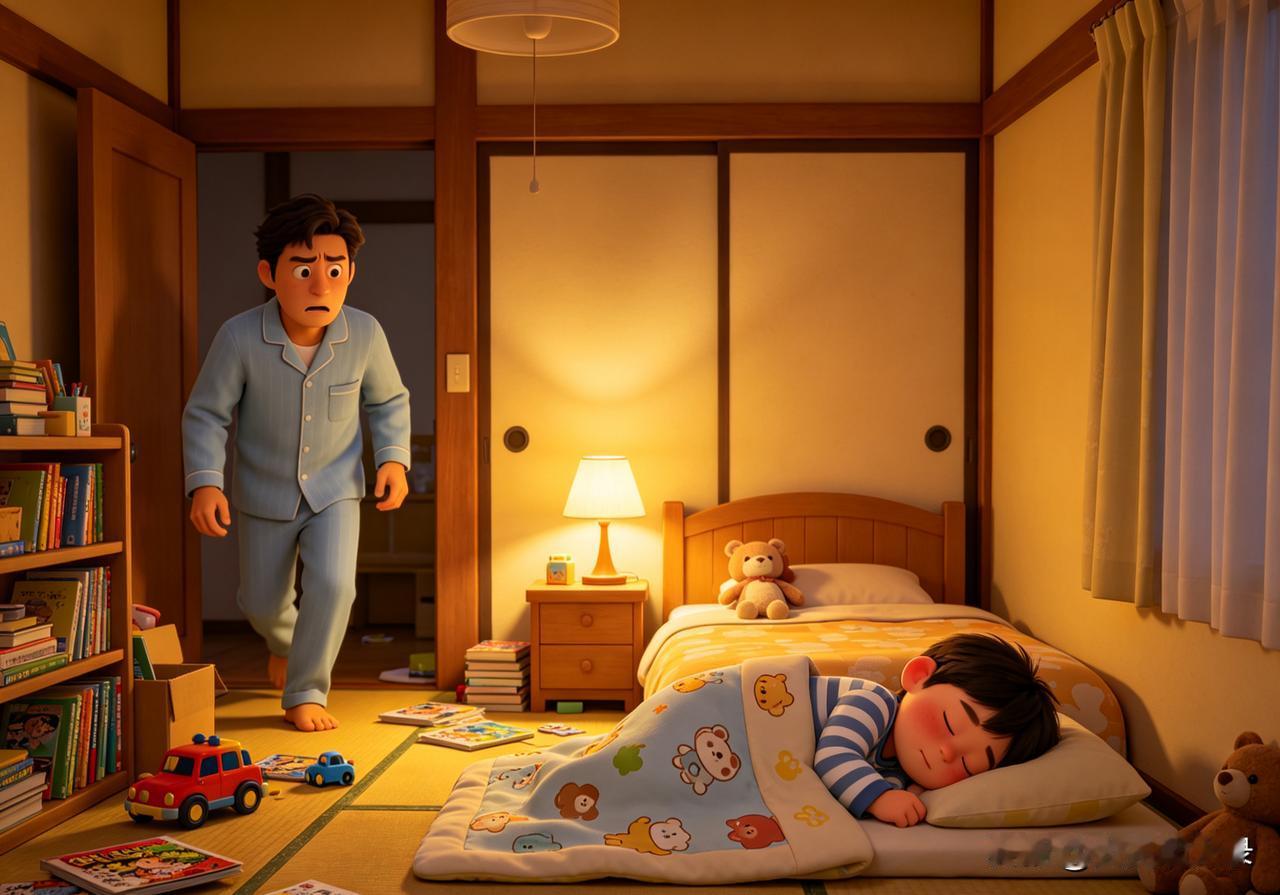 早上醒来儿子凭空消失？家门反锁，我翻遍家差点吓哭！早上6点闹钟响，我一摸身